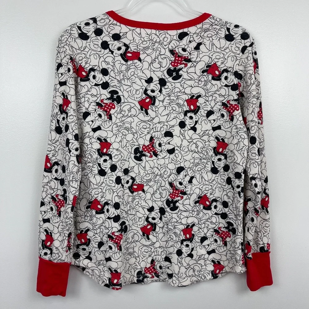 Disney‎ Thermal Pajama Shirt Sz L - Picture 8 of 8